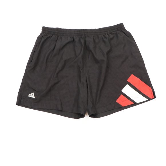 Adidas Other - Vintage Adidas Stitched Nylon Soccer Shorts Black
